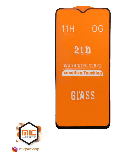  محافظ صفحه نمایش 21D مناسب برای گوشی شیائومی Redmi Note 8 pro