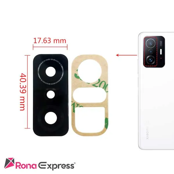 شیشه دوربین شیائومی Xiaomi 11T pro