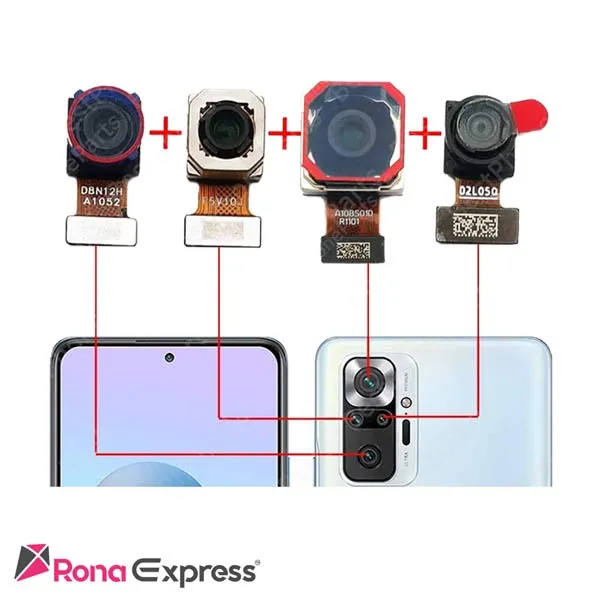 دوربین پشت شیائومی Redmi Note 10 Pro